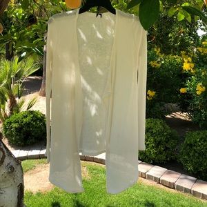 Volcom Sweaters - Volcom white sweater cardigan S Volcom Sweaters - Volcom white sweater cardigan S